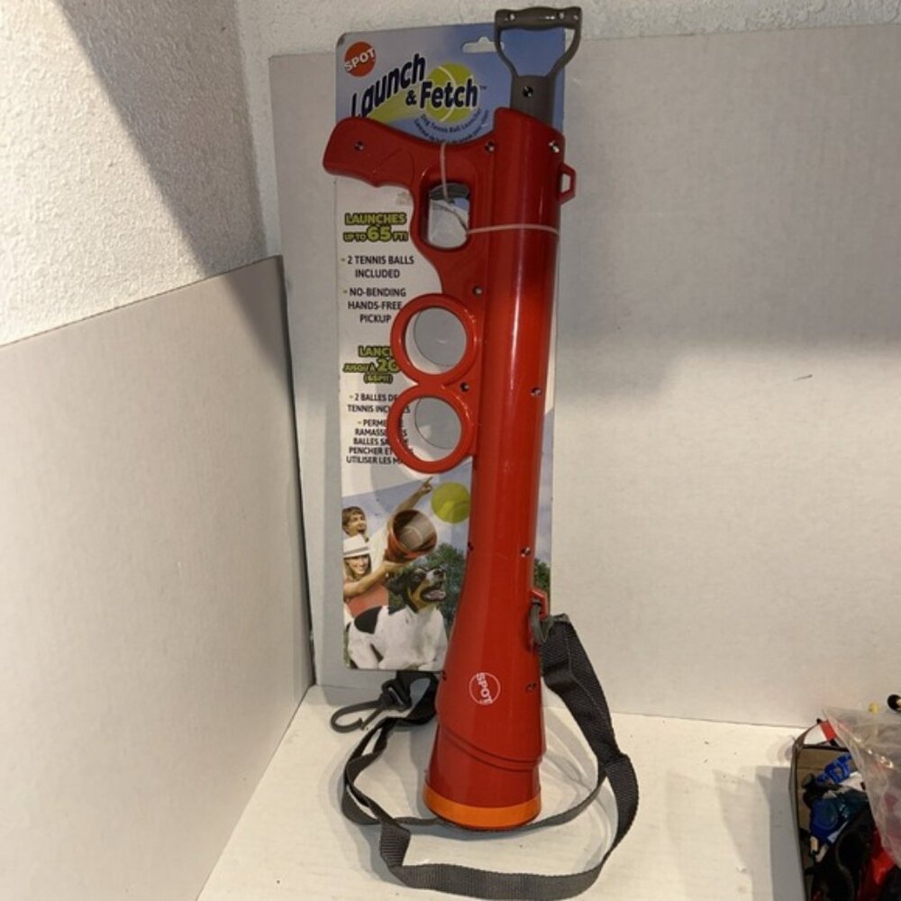 'SPOT' LAUNCH AND FETCH TENNIS BALL‎ LAUNCHER DOG TOY